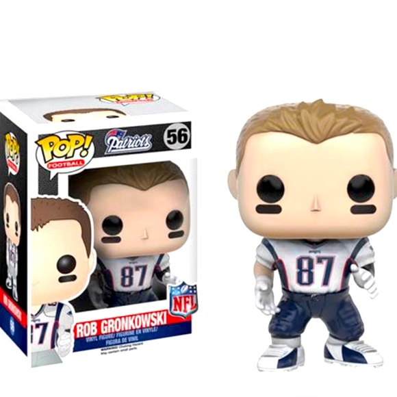 Funko Pop Nfl England Patriots Rob Gronkowski Figure #56 - Picture 1 of 3